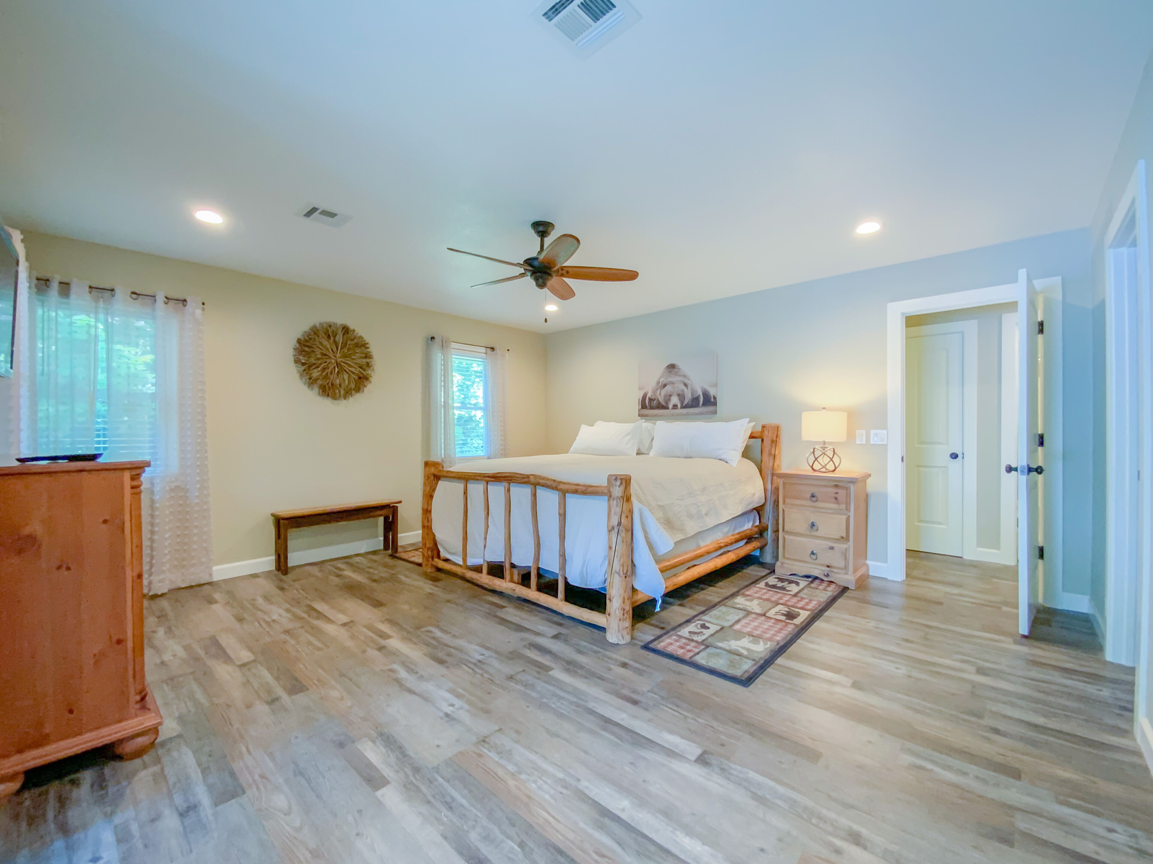 3 habitaciones, wifi y ropa de cama 