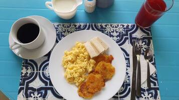 Daily continental breakfast for a fee
