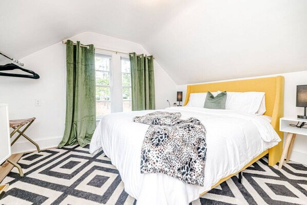 1 غرفة نوم وسرير سفر وواي فاي وملاءات أسرّة