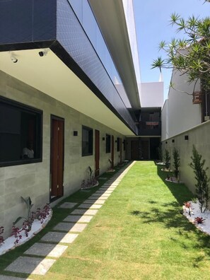 Fachada de la propiedad