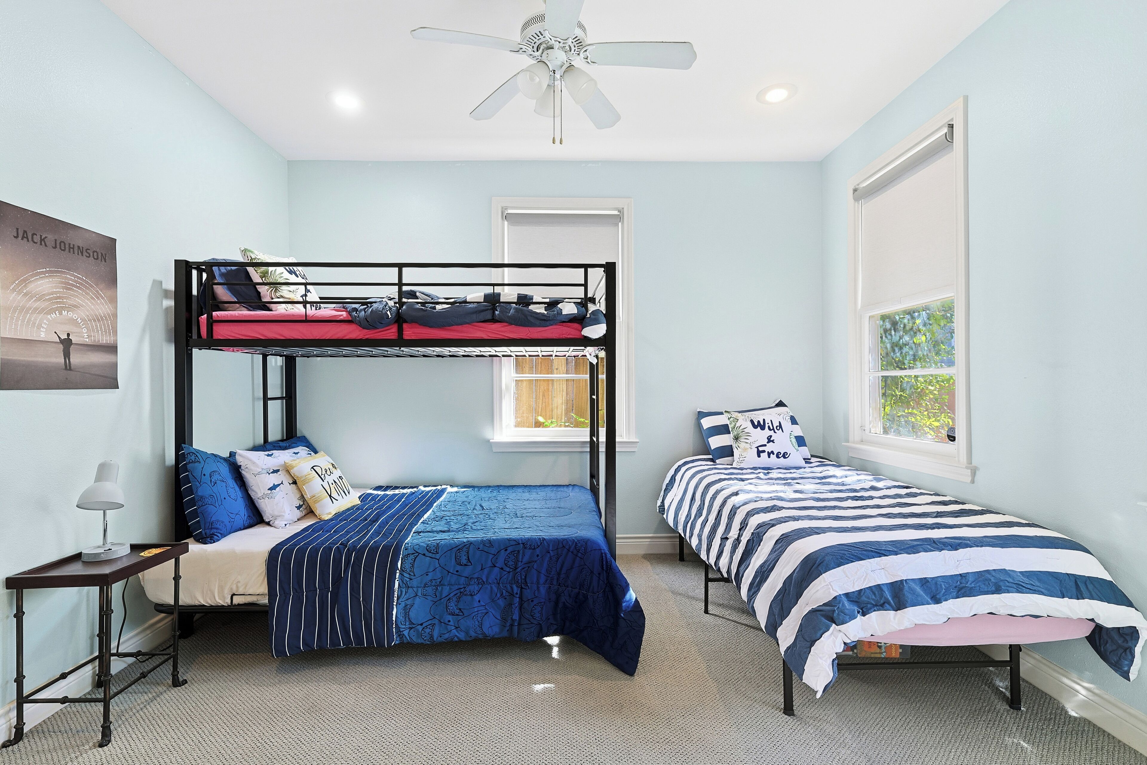 2 soveværelser, weekendseng, gratis Wi-Fi, sengetøj