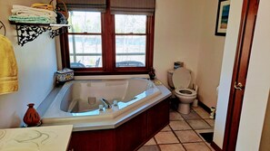 Combined shower/bathtub