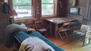 Fireplace, books