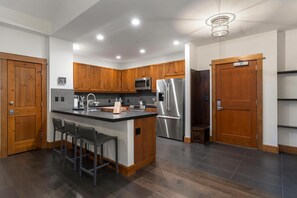 Private kitchen - Iron Horse #308 by Tahoe Mountain Properties (Truckee)