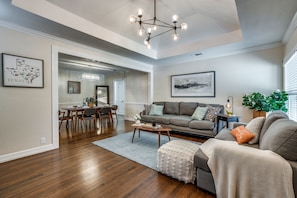 TV connectée, cheminée