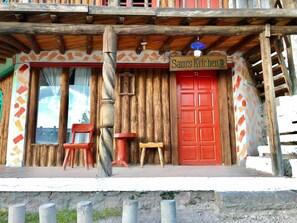 Façade de l’hébergement