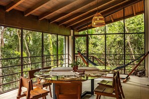 Dining - Bacalar Casa Relaxo on the Lagoon with Private Dock (Buenavista Bacalar)