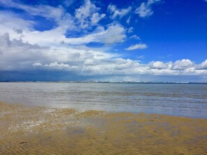 بالقرب من الشاطئ