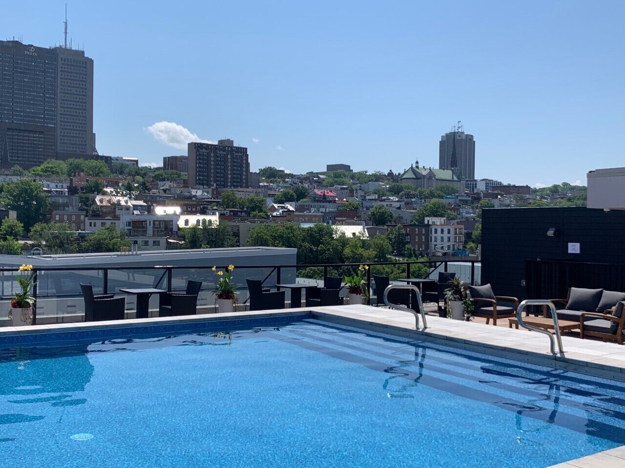 Alberca al aire libre 