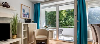 Studio apartment 'Harzburg Stube' with balcony