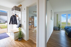 2 slaapkamers, een strijkplank/strijkijzer, gratis wifi