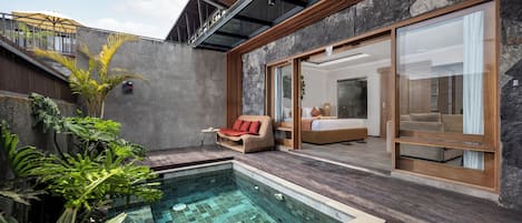 One Bedroom Heated Pool Villa | Terrasse/Patio