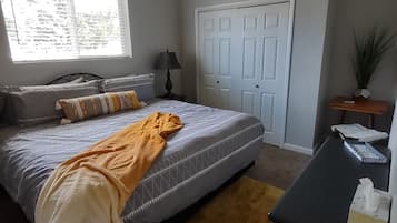 1 bedroom, iron/ironing board, travel cot, free WiFi