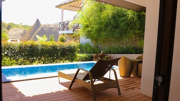 Villa with Private Pool | View from room