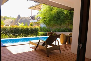 Villa with Private Pool | View from room