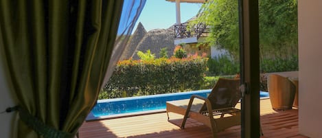 Villa with Private Pool | View from room
