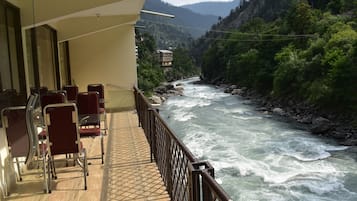 Uitzicht op het meer