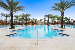Pool - 7569 Private pool /Near Disney/Luxury Town House (Davenport)