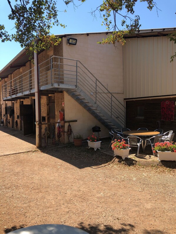 Property grounds - Large apartment above the stables open all year round (Durbans)