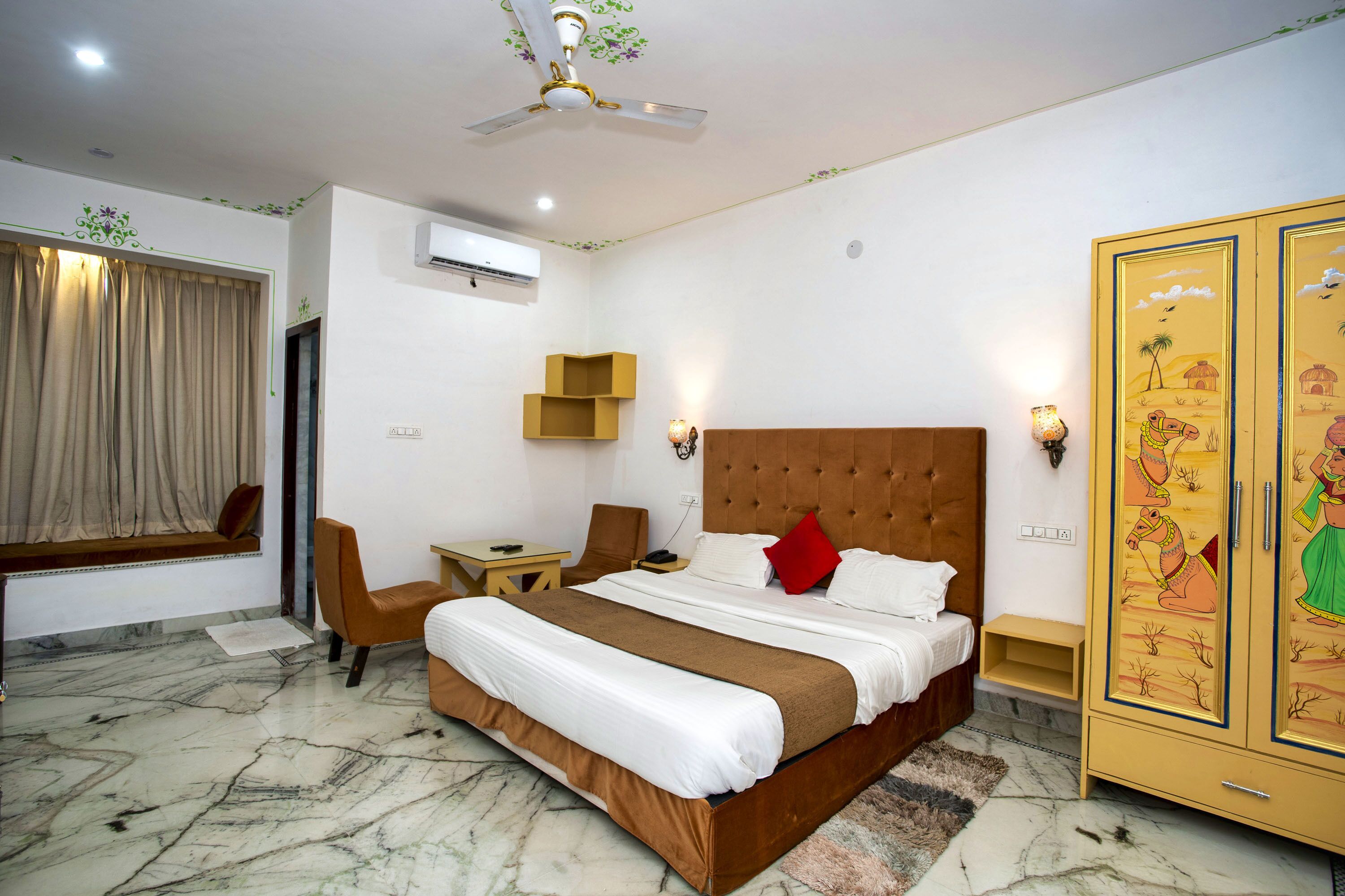 1 chambre, bureau, Wi-Fi gratuit, draps fournis