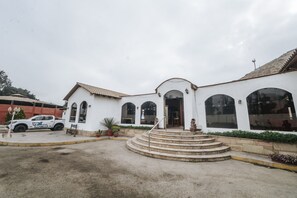 Façade de l’hébergement