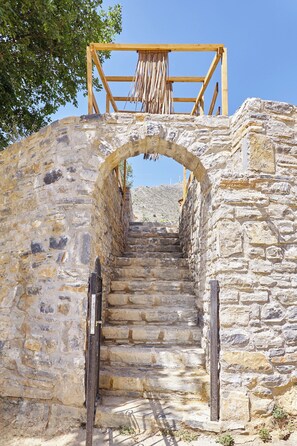 Front of property - Villa Fisi 1 - Pool, Hot Tub & Mountain View (Mylopotamos)