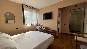 1 makuuhuone, työpöytä, vauvan matkasänky, ilmainen Wi-Fi