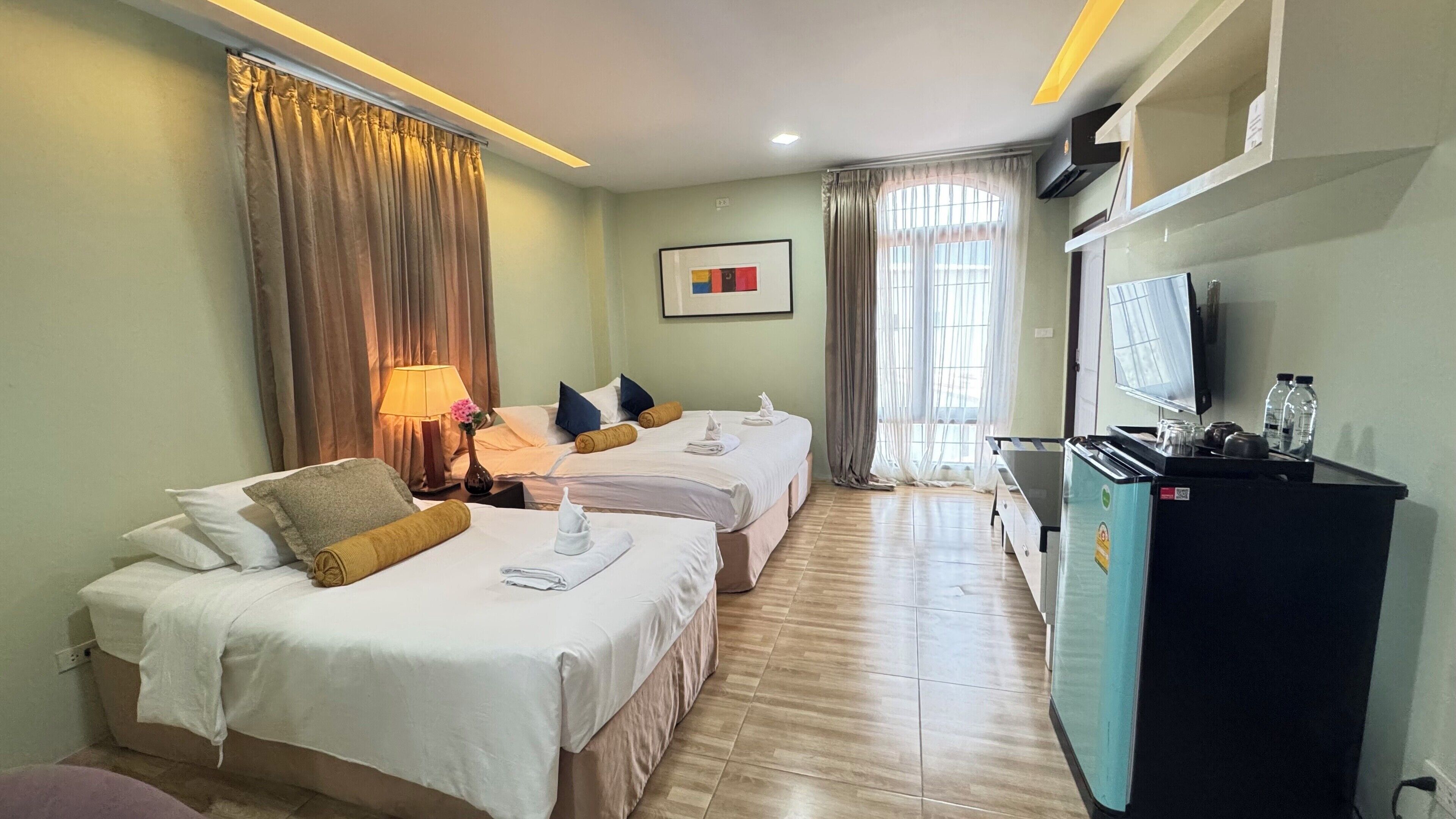 Wifi gratis y ropa de cama 