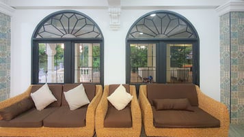 Sitzecke in der Lobby