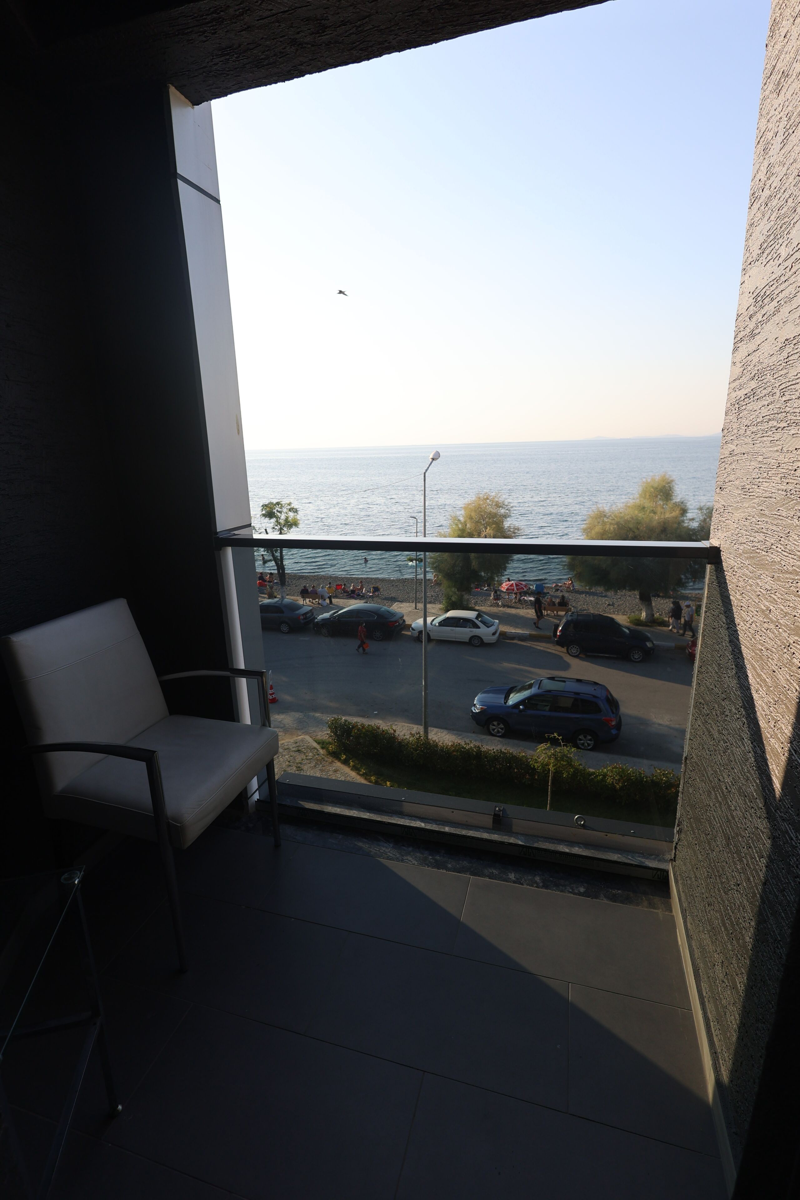 Doppia Premier, 1 letto matrimoniale, non fumatori, vista mare | Terrazza/patio
