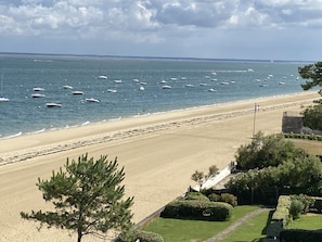 On the beach
