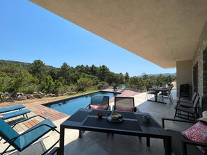 Outdoor dining - Villa Monte e Mare (Porto-Vecchio)