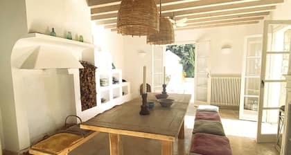 Beautiful villa with natural pool near the sea