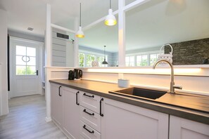 Kühlschrank, Ofen, Herdplatte, Geschirrspüler