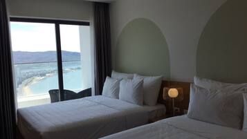 Chambre, 1 chambre (Studio with Sea Front) | Terrasse/Patio