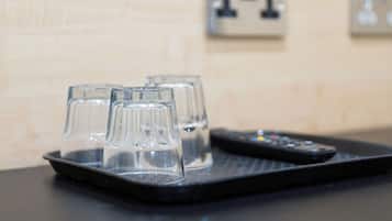 Iron/ironing board, free WiFi, bed sheets