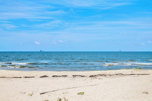 Enjoy serene beach walks and tranquil ocean views.