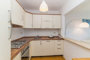 Kühlschrank, Ofen, Herdplatte, Geschirrspüler