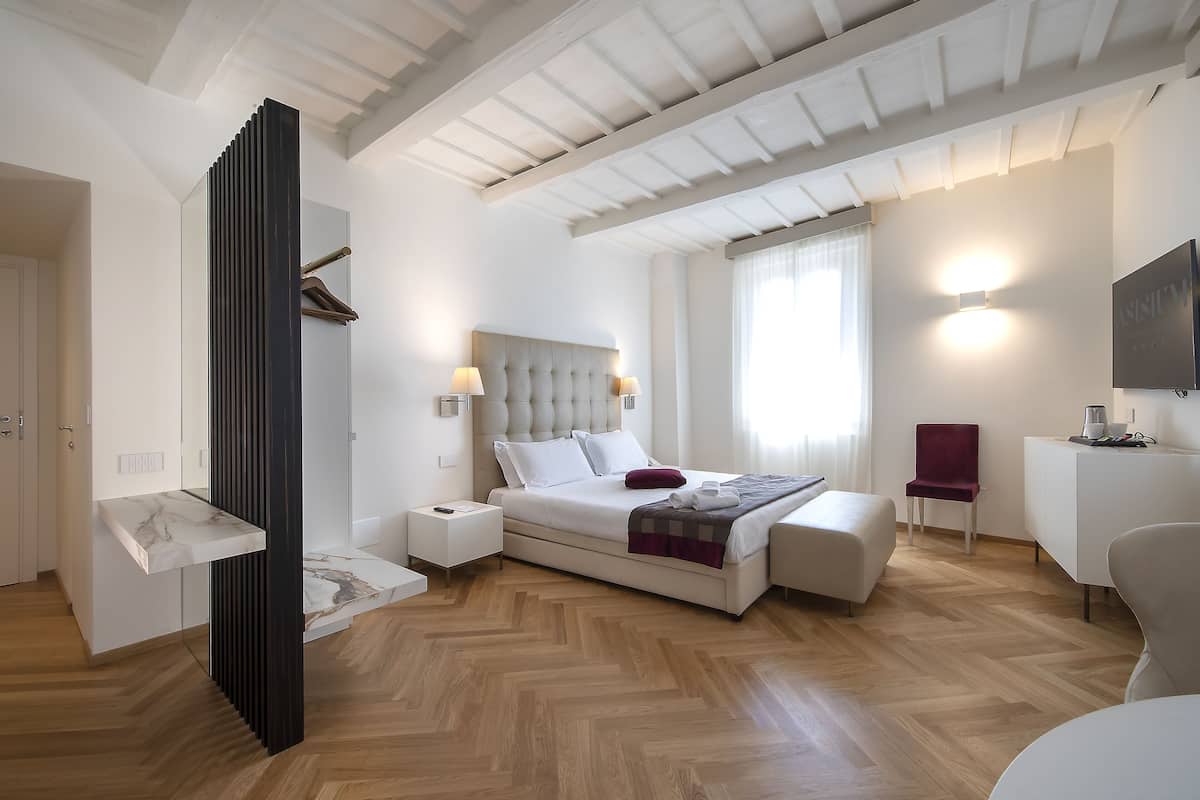 1 Schlafzimmer, Minibar, Zimmersafe, Schreibtisch