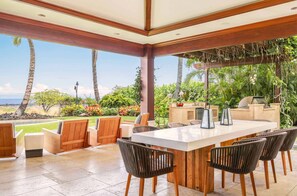 Outdoor dining - Makai Estate by Cuvee | Hualalai Resort | 25%OFF (Kailua-Kona)