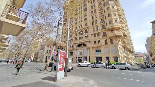 Front of property - One bedroom apartment near Nizami street (Baku)