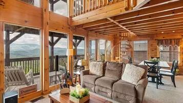 TV, fireplace, DVD player