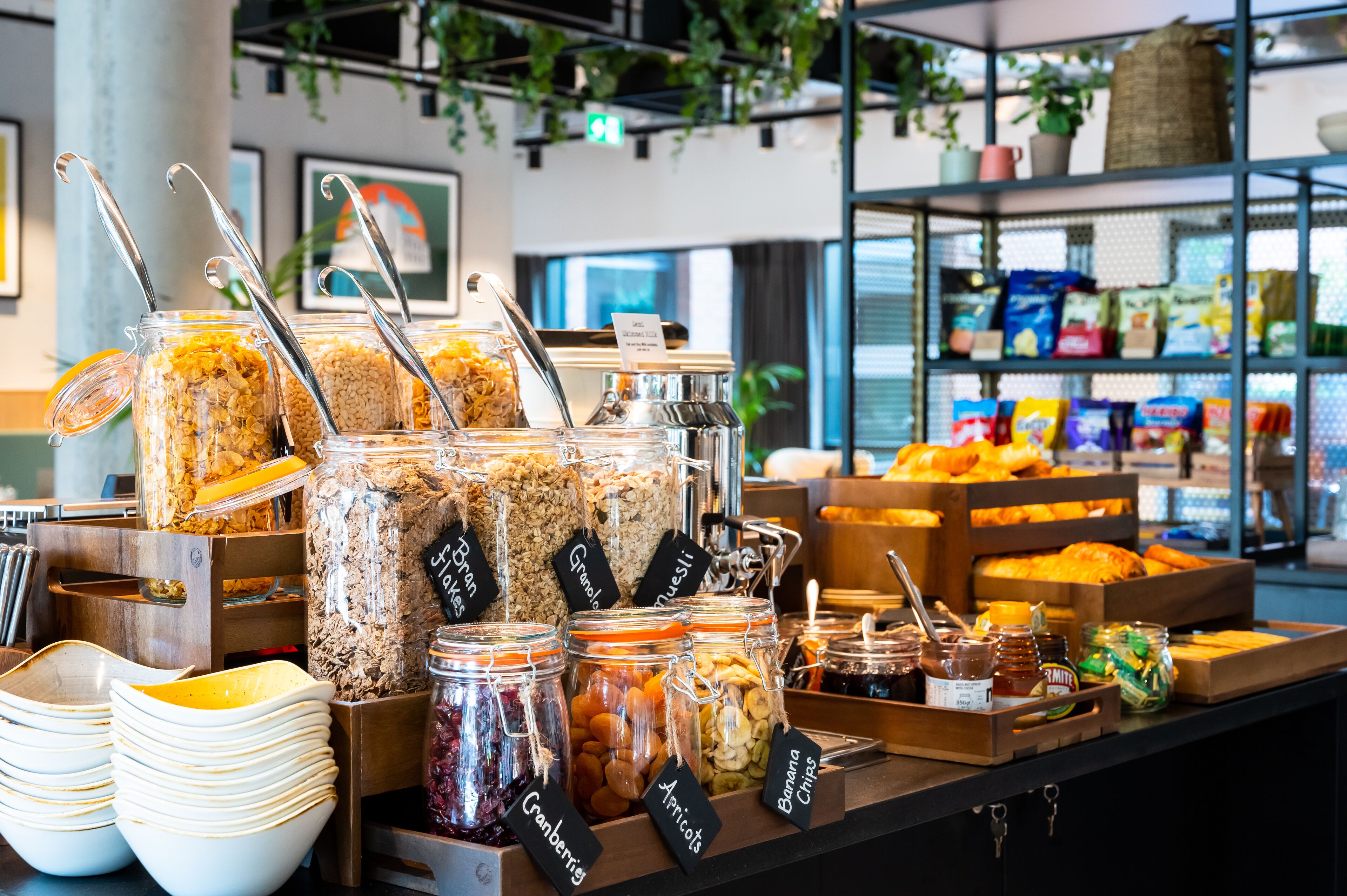 Daily continental breakfast for a fee
