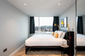 Appartement, 1 chambre, accessible aux personnes à mobilité réduite | Literie hypoallergénique, coffre-fort pour ordinateur portable