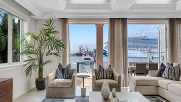 Smart TV, foosball, table tennis, books