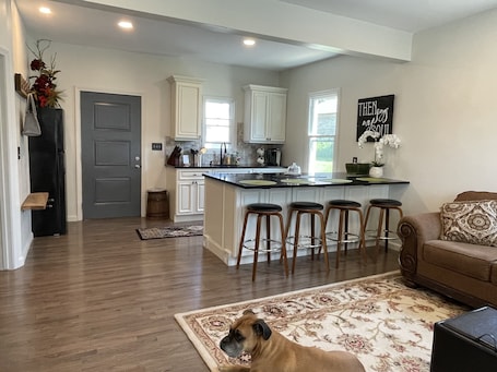 Smart TV, fireplace, books. Lovely 2 Bed, 1.5 Bathroom TownHouse = ALL NEW!