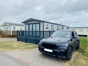 Chalet, Multiple Beds | Parking | Free self-parking - Prime Location 3-bed Chalet in Seal Bay, Selsey (Chichester)