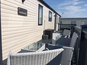 Chalet, Mehrere Betten | Balkon