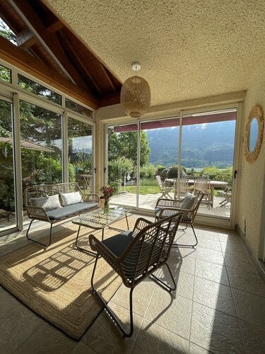 Casa Verso on Lake Annecy, with view