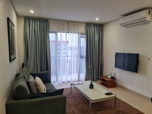 Apartment | Living room - Lovely Furnished 1-bed Apartment in East Legon (Accra)